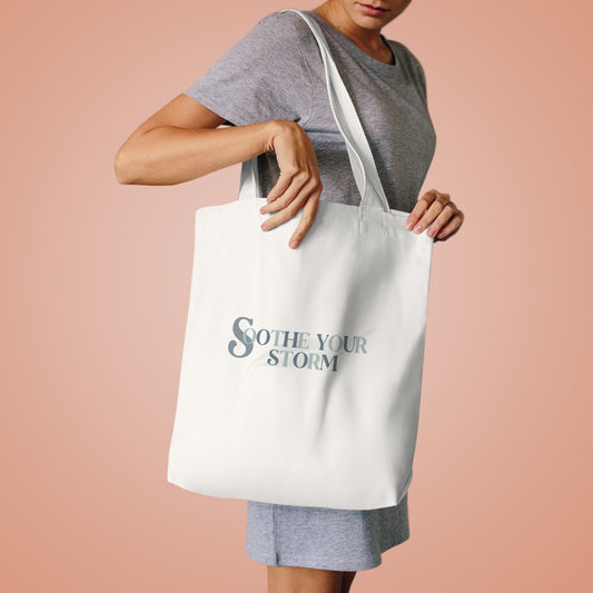 Soothe Your Storm Cotton Tote Bag