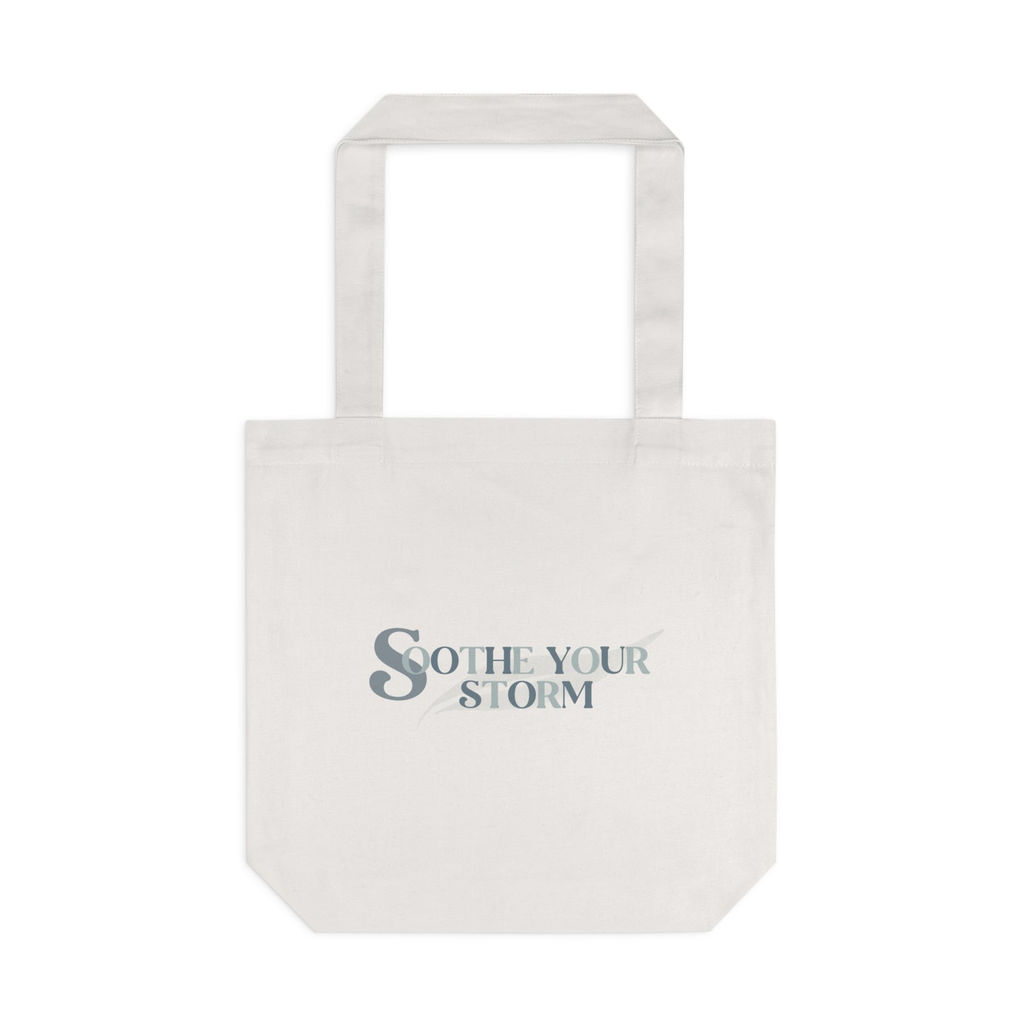 Soothe Your Storm Cotton Tote Bag