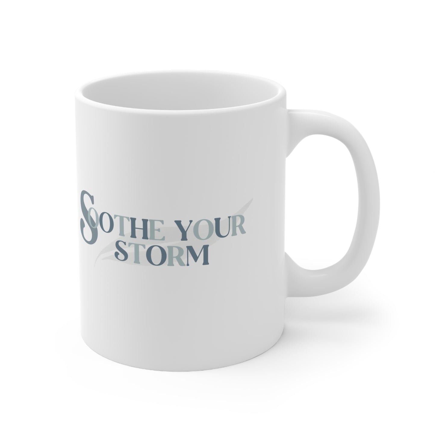 Soothe Your Storm Ceramic Coffee Cups, 11oz